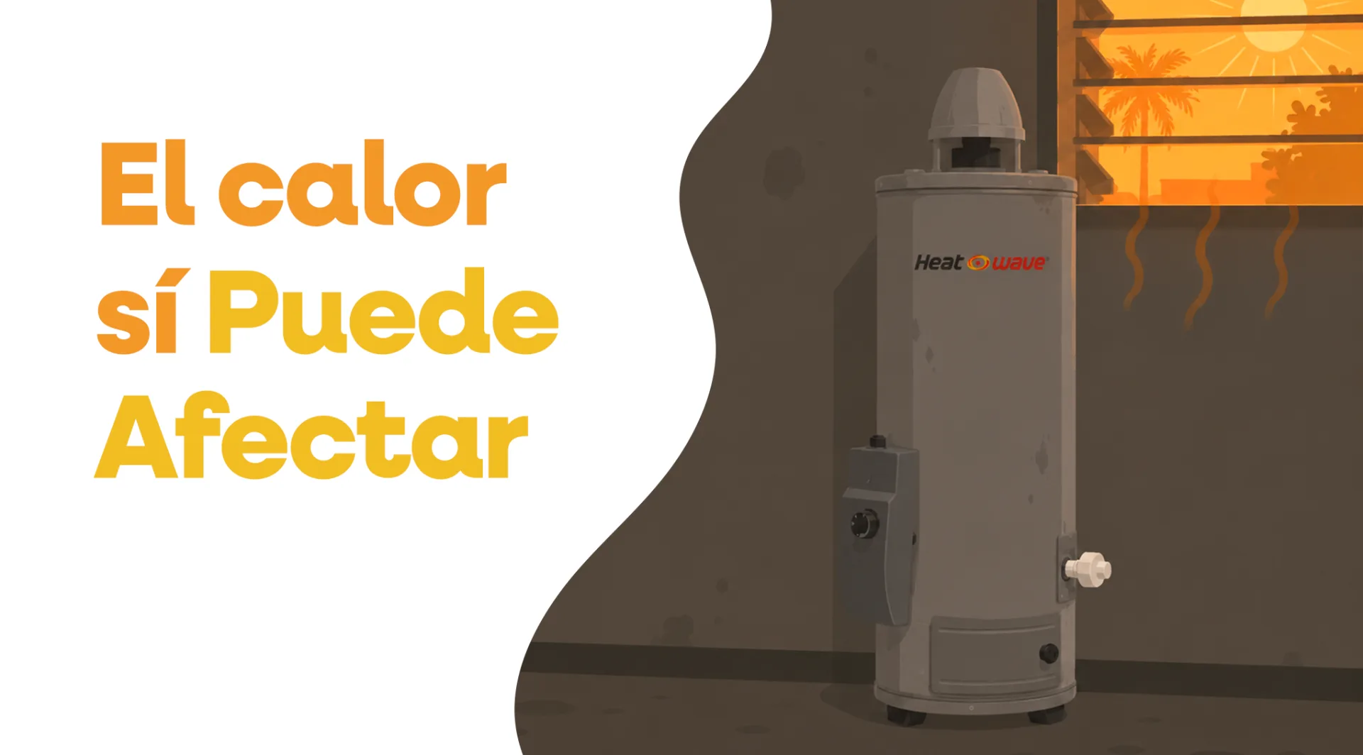 Cómo el calor puede afectar el boiler
