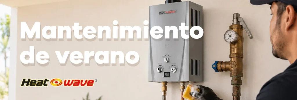 Mantenimiento de verano para boiler Heatwave