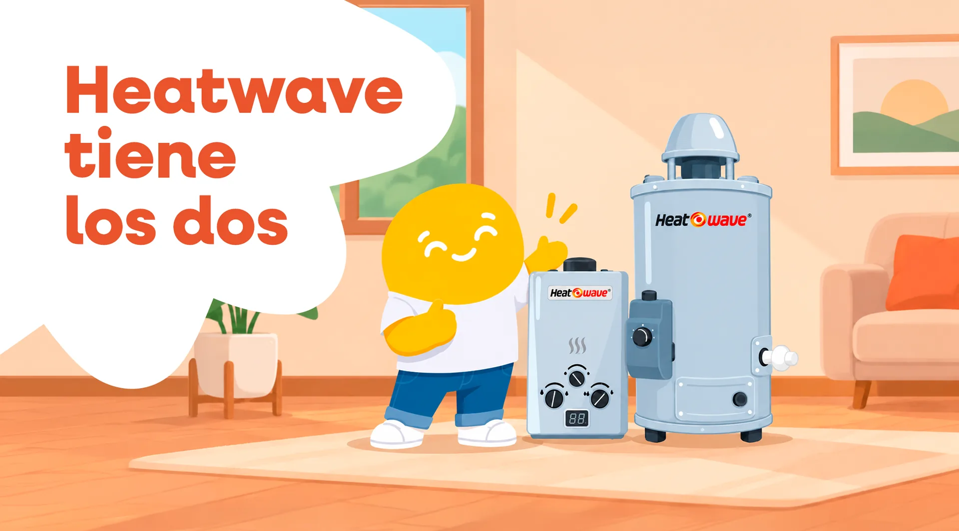 Línea de boilers Heatwave instantáneos y de depósito