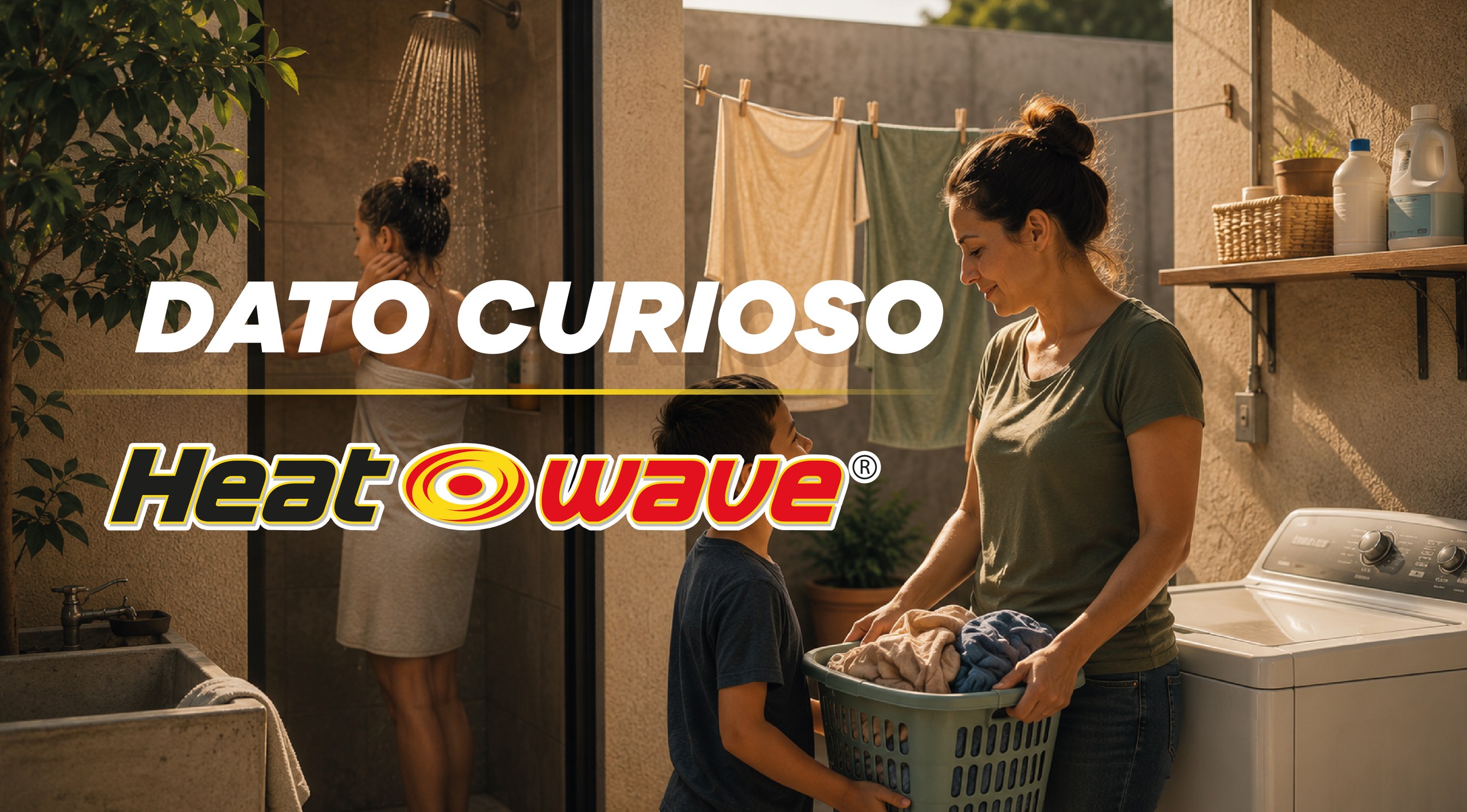 Dato curioso Heatwave sobre el consumo de agua caliente por persona